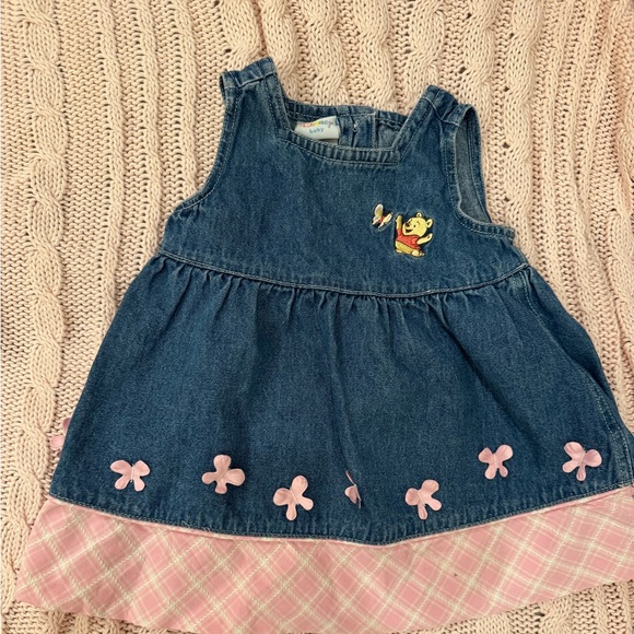 Disney vintage Winnie the Pooh denim jumper dress size 6-9 months is  available for purchase on au PAY Market - Imported Goods Online Store  Co.Ltd. | au PAY Market - Online Shopping Site